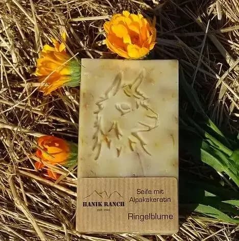 Natur Alpaka Seife "Ringelblume"