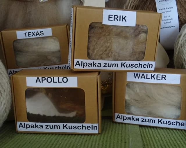 Alpakawolle zum Kuscheln